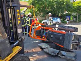 Unfall in Dexheim | Foto: BYC-News | Thorsten Lüttringhaus