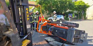 Unfall in Dexheim | Foto: BYC-News | Thorsten Lüttringhaus