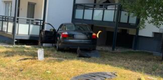 Unfall in Mainz-Mombach | Foto: BYC-News