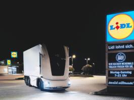 Premiere in Deutschland: Lidl beliefert Filiale mit autonomem Elektro-LKW
