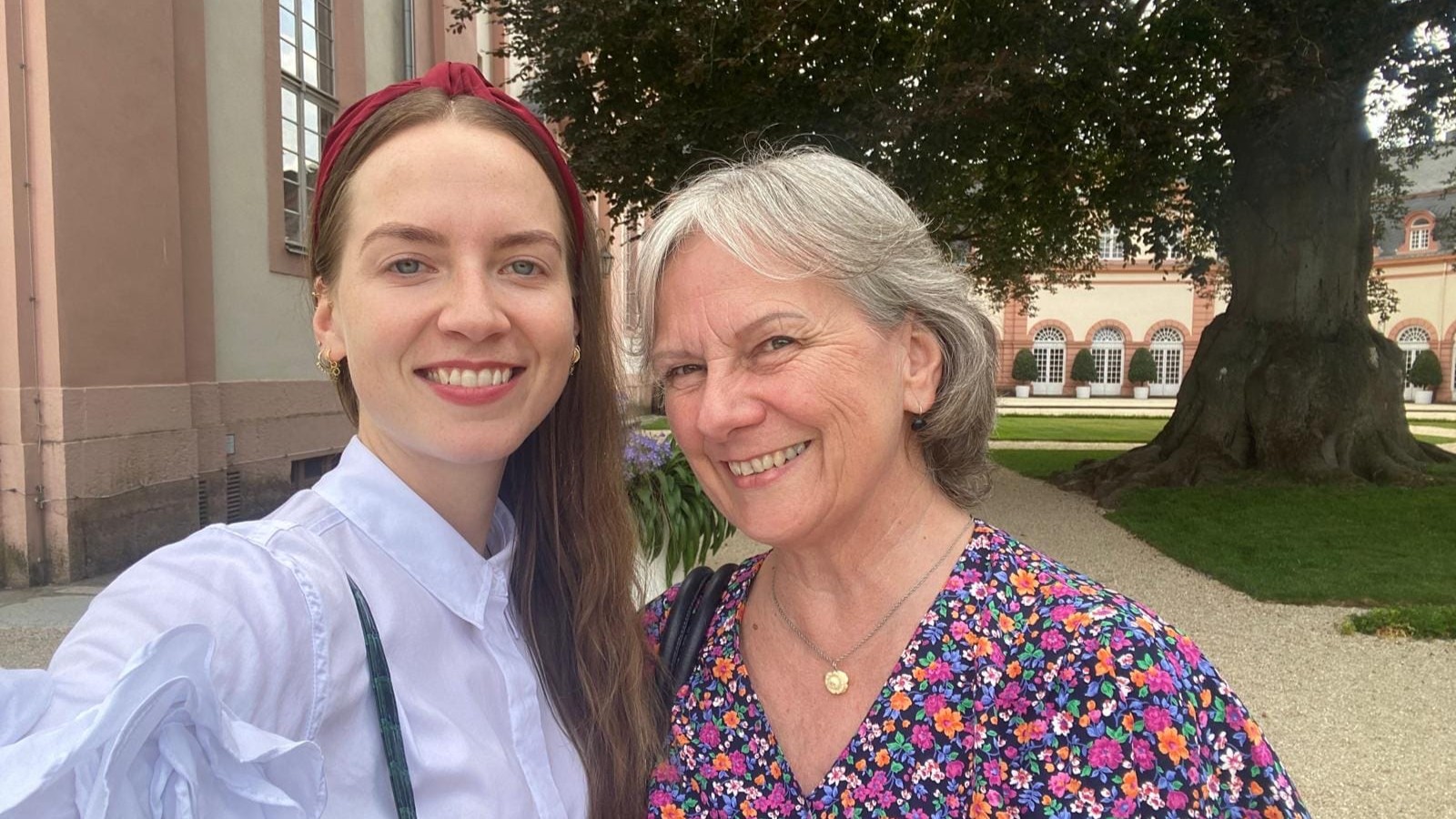 Annette aus Frankfurt mit ihrer Tochter