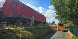 Person in Budenheim vom Zug erfasst | Foto: BYC-News | Thorsten Lüttringhaus