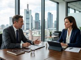 Preisverhandlungen, Geschäftsgespräch, Business, Bild: KI-generiert