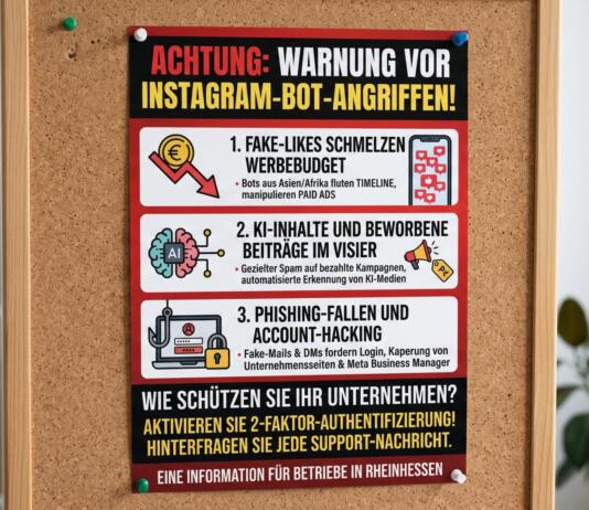 Manipulationen auf Instagram: Unternehmen in Rheinhessen im Visier