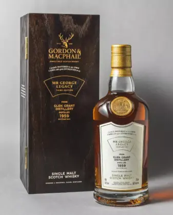 Glen grant 1959, dest. 15. 10. 1959, abf. 02. 11. 2022, 63 jahre, speyside single malt scotch whisky