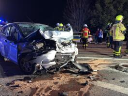 Verkehrsunfall auf B428: Vorfahrtsfehler führt zu schwerem Zusammenstoß