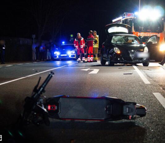 Unfall in Nieder-Olm: Zwei Jugendliche bei Kollision schwer verletzt