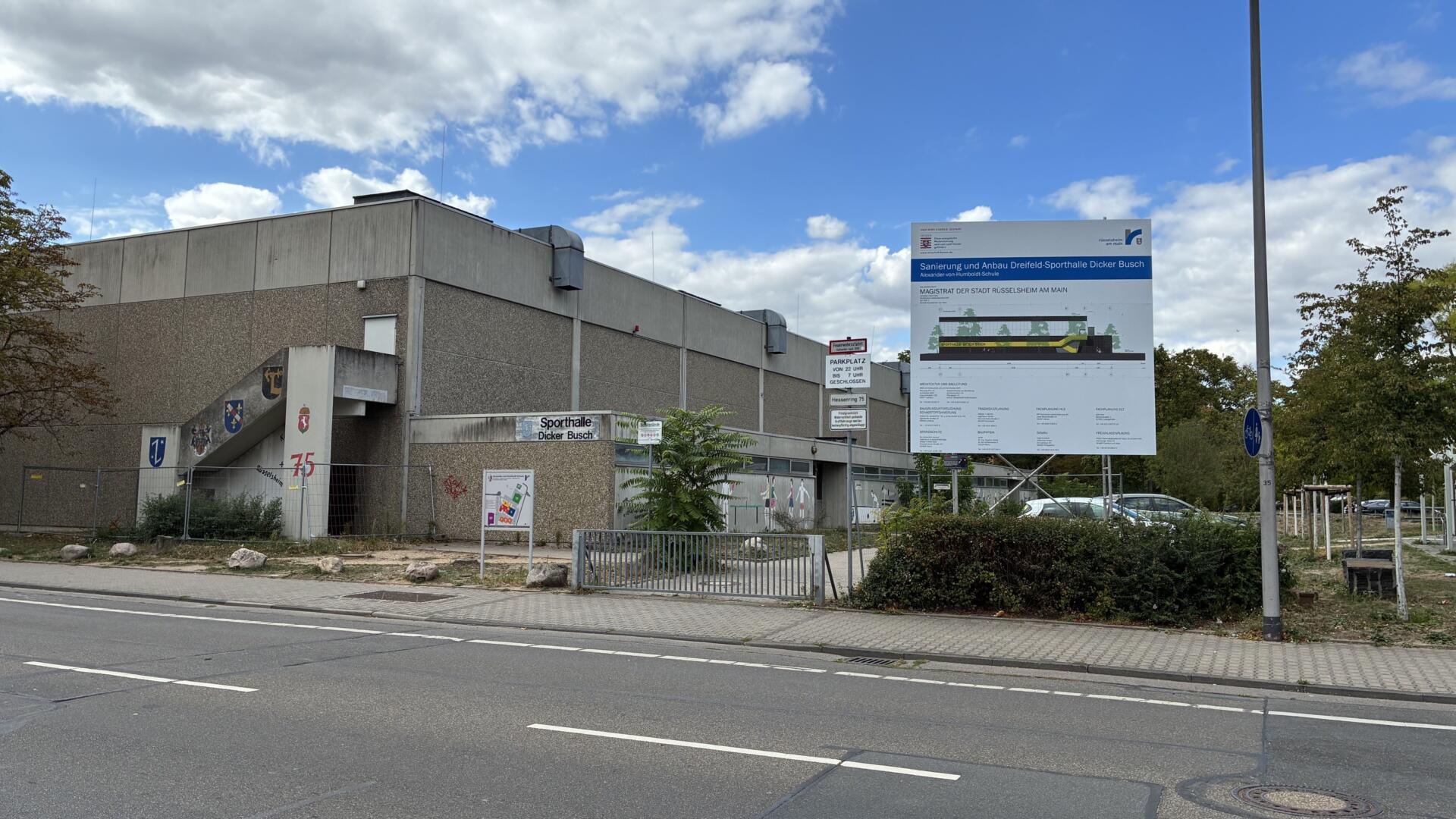 Sporthalle Dicker Busch Rüsselsheim