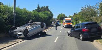 Unfall in Nackenheim | Foto: BYC-News | Thorsten Lüttringhaus