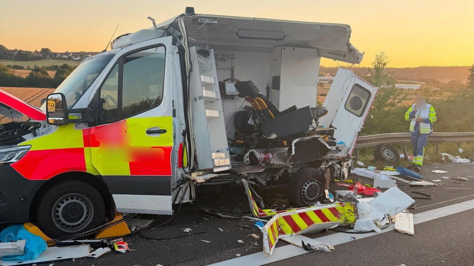 Unfall Rettungswagen