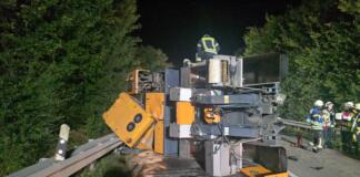Unfall bei Undenheim | Foto: Thorsten Lüttringhaus | BYC-News