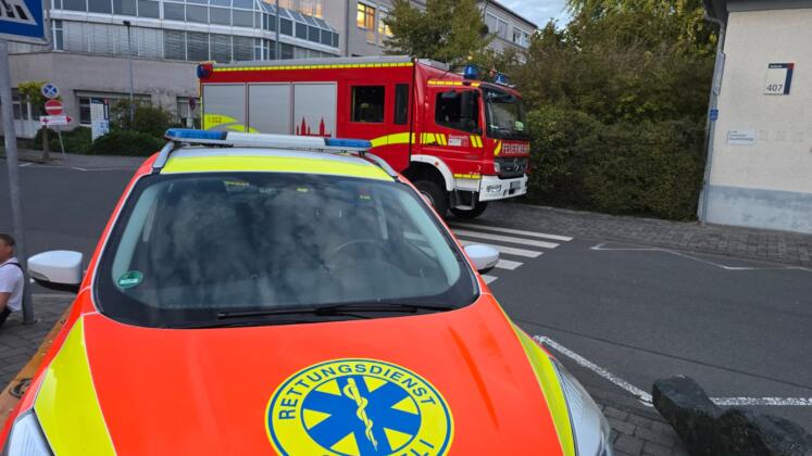Aktuell: großeinsatz wegen stromausfall in der uniklinik mainz Einsatz in der uniklinik mainz | foto: byc-news | thorsten lüttringhaus