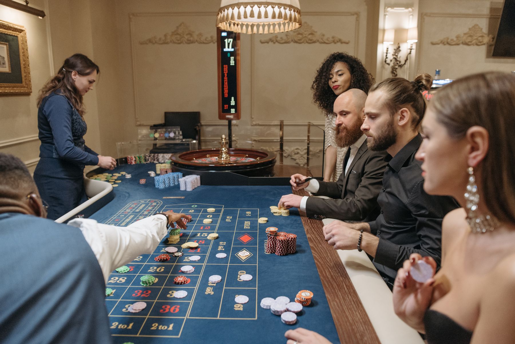 Roulette, Glücksspiel, Casino, Bild: pexels.com