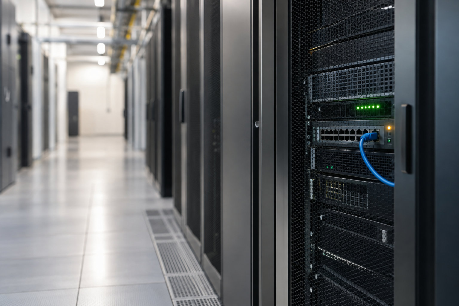 Eigene Website, Server, Daten, Bild: AI image Bazoom
