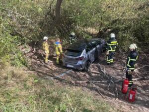 Bad kreuznach: brand im gewerbegebiet und unfall auf k 49 Bad kreuznach: brand im gewerbegebiet und unfall auf k 49